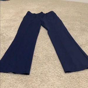 Navy Betabrand Yoga Pants